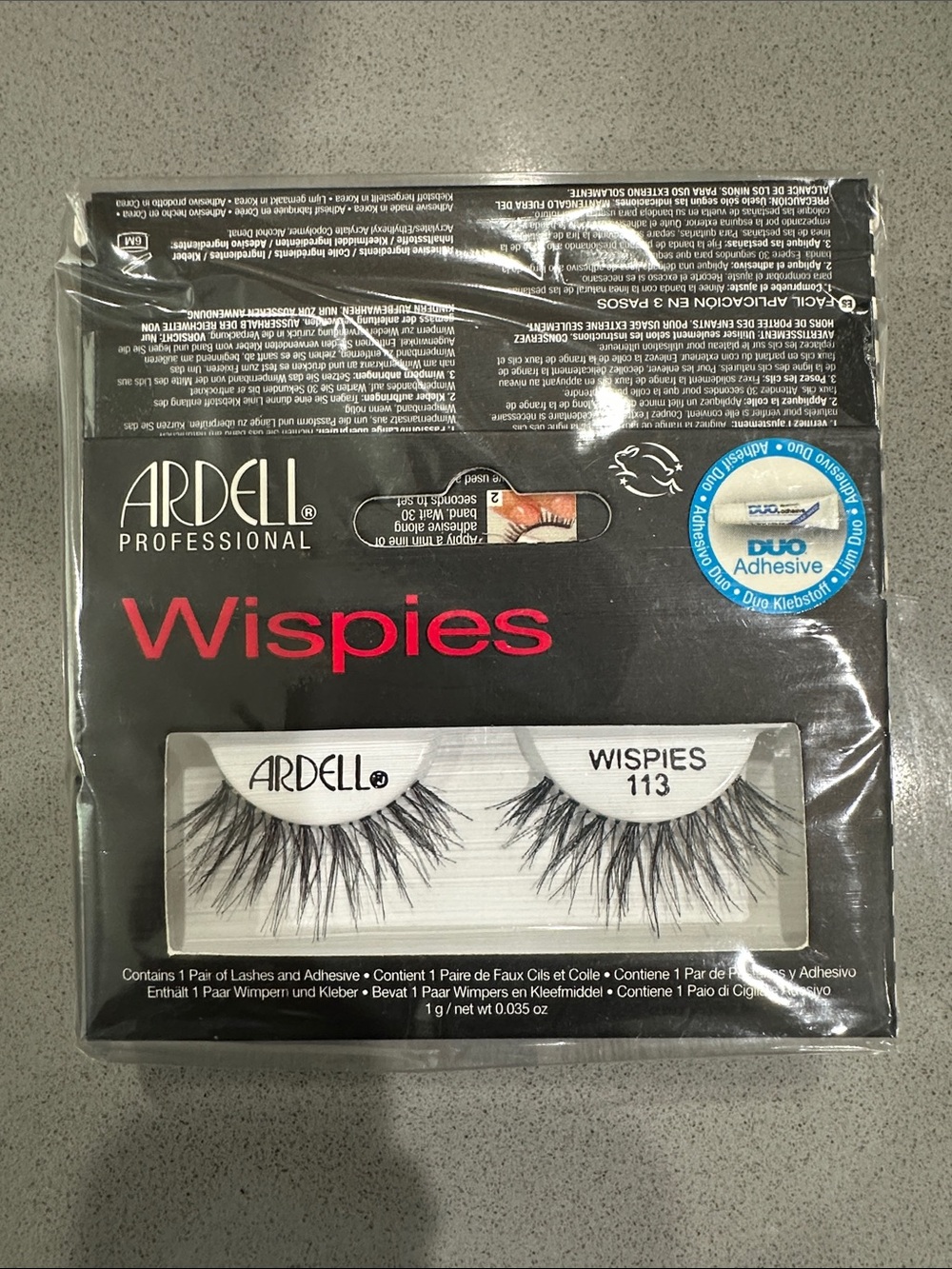 Ardell Wispies False Eyelashes in Black